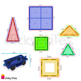 Clicky Tiles® 1 Standard Σετ και 1 Premium Σετ (σύνολο 92 τεμάχια)